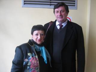 Татьяна Метакса и Геннадий Попов из Интербука
